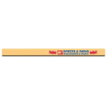 Made In The USA Carpenter 700 Flat Medium Lead Solid Pencil (Cream Beige)